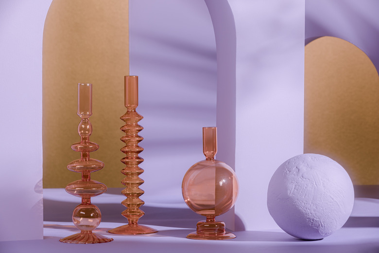 Every Golden Detail Mustard Candle Holders