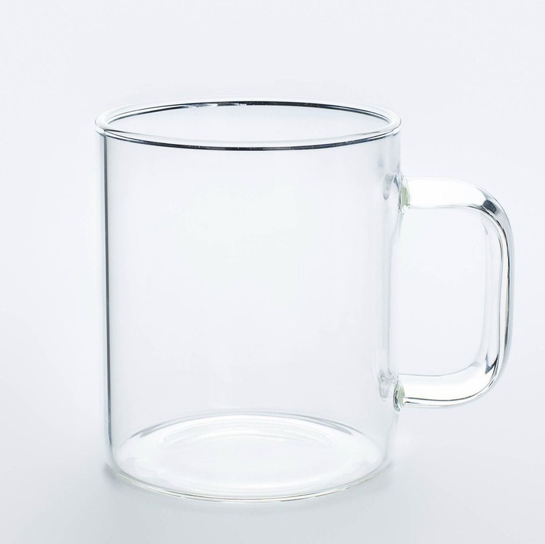 Parker Lane Glass Mug Clear