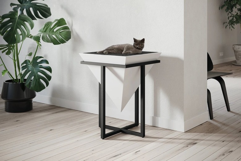 The Mau Store Modern Cushioned Cat Bed