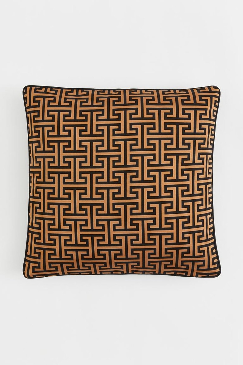 Patterned Cotton Cushion Cover