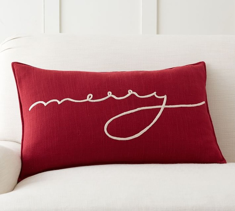 Pottery Barn Merry Lumbar Pillow