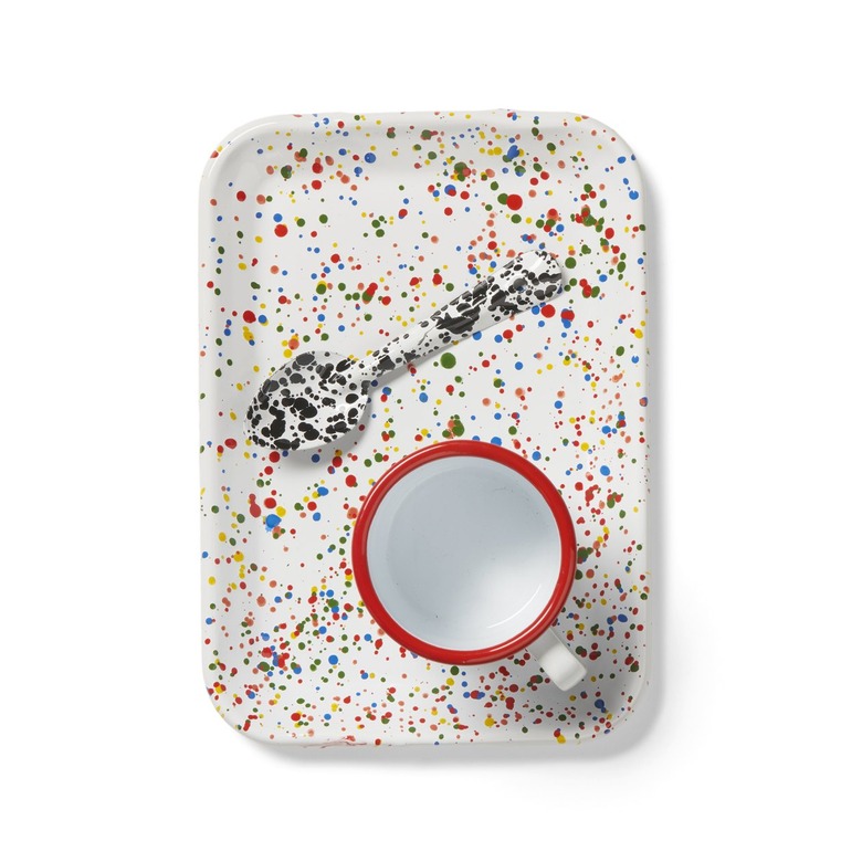 splatter serving tray