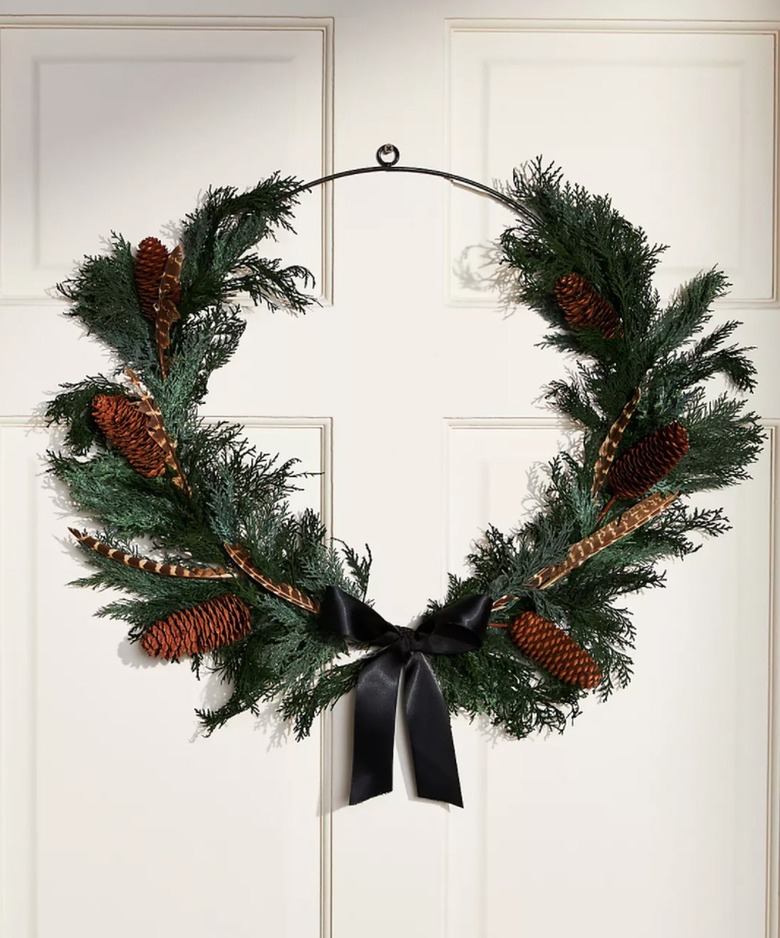 Dried Fir & Pinecone Wreath