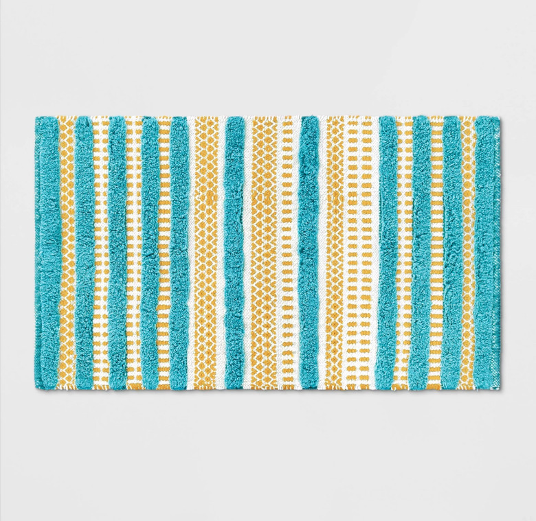 target fringe bath rug