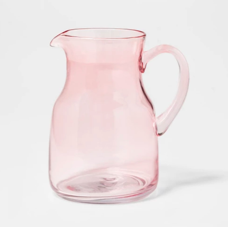 target threshold glass beverage pitcher