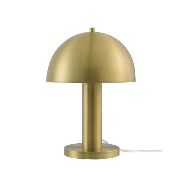 Novogratz x Globe Electric Olivia 12-Inch Matte Brass Table Lamp