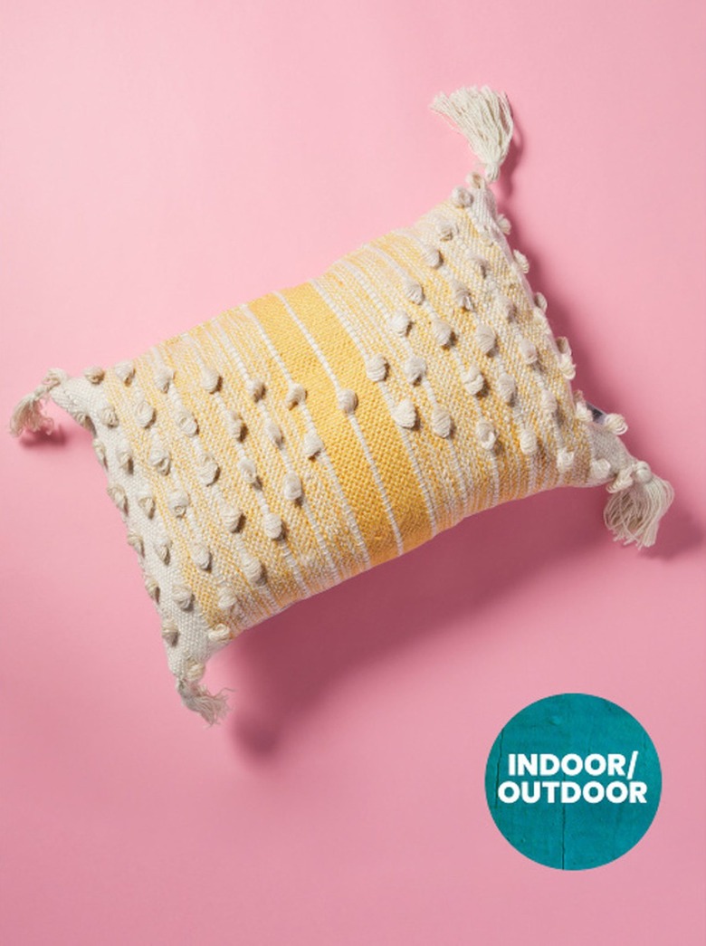 14x22 Indoor Outdoor Loop Textured Pillow