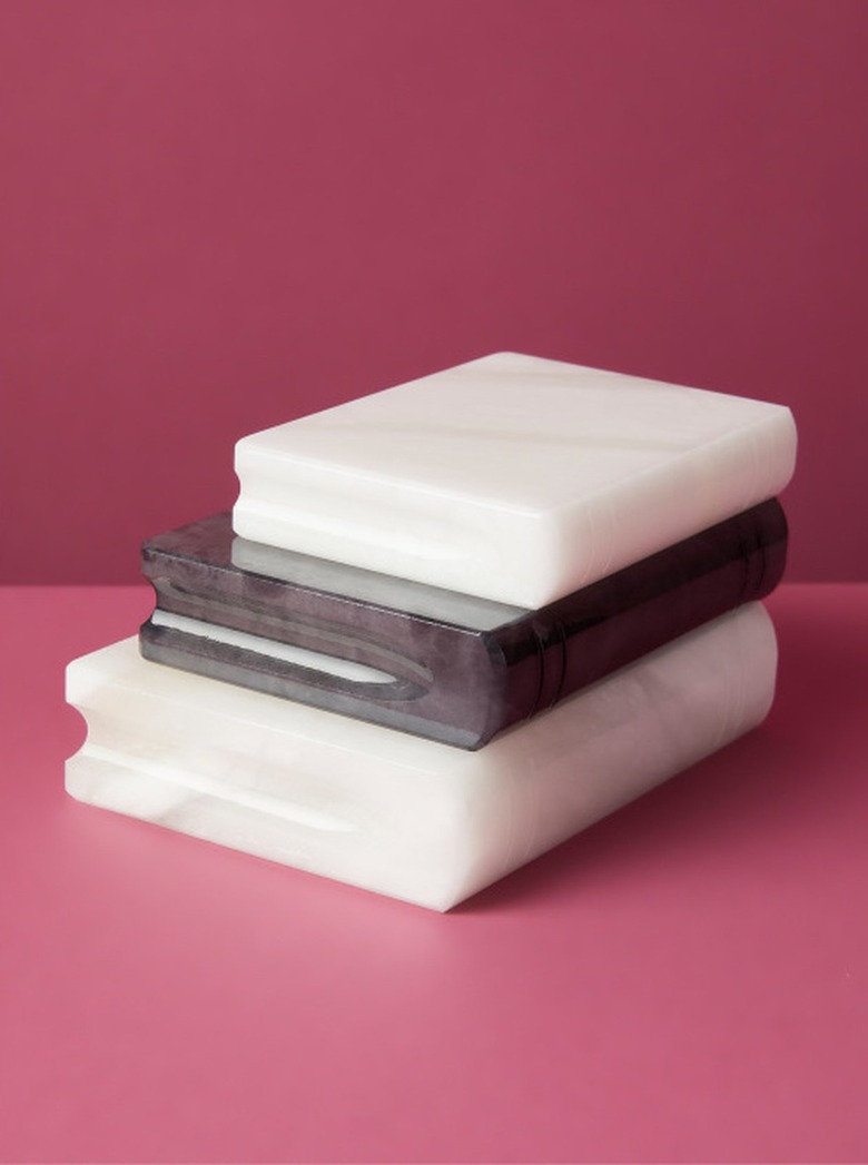 Alabaster Bookend