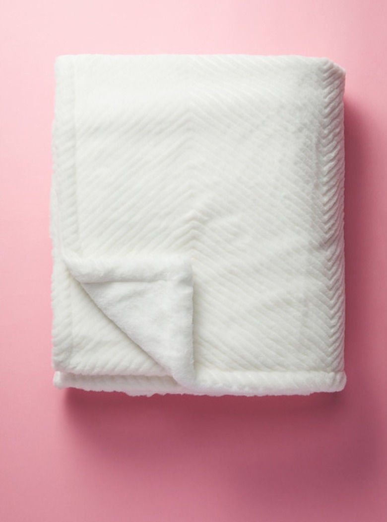 Rachel Roy Heavy Weight Faux Fur Throw