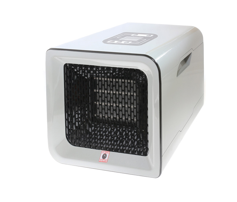 Modern Space Heater Isolated on White