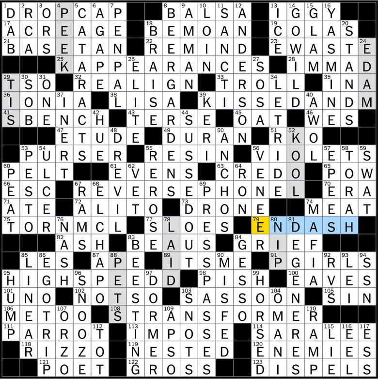 Sunday Crossword