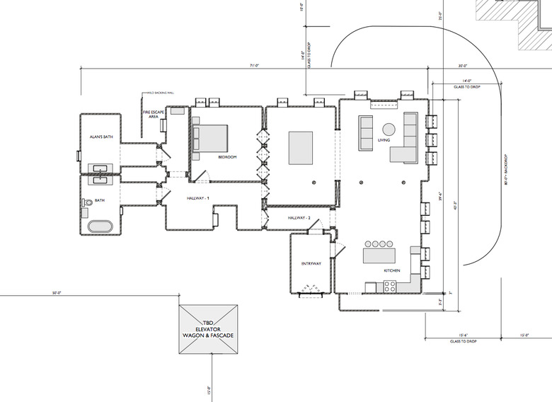Russian Doll loft drawings