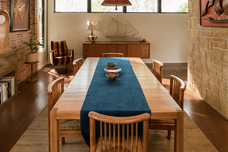 Dining room in the Forever house