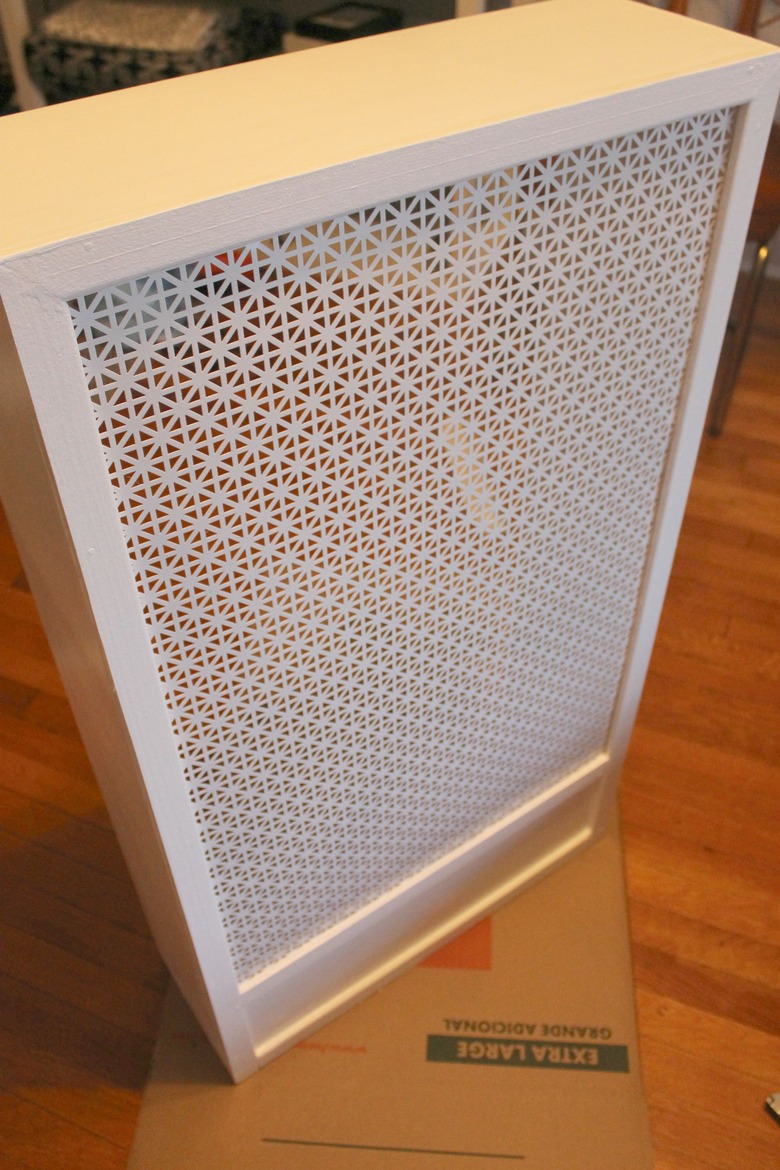 finished radiator cover