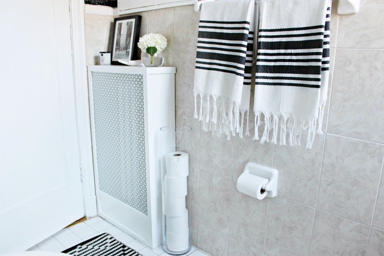 completed radiator cover