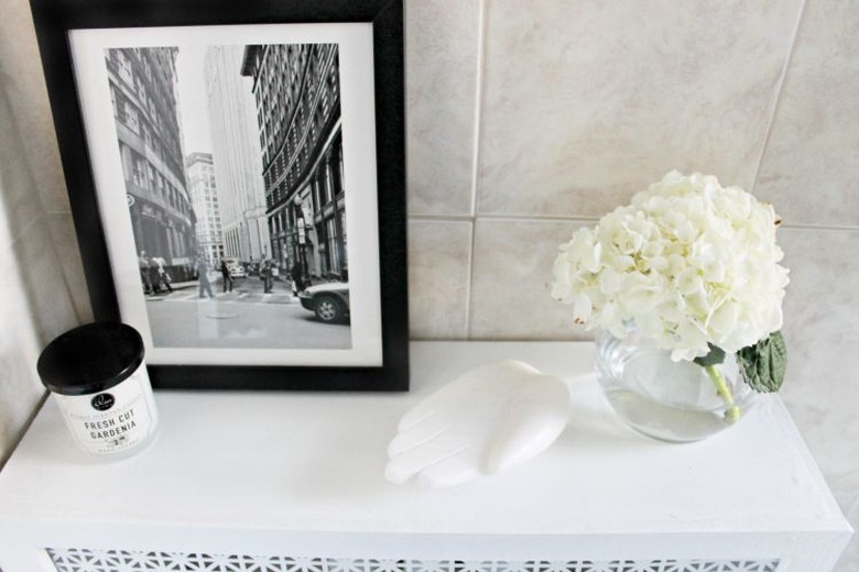 completed radiator cover