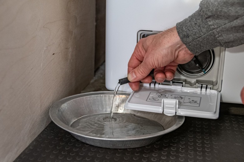 washing machine filter drain hose