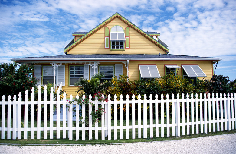 House with picket fence