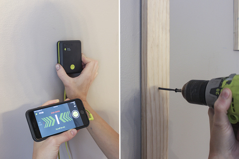 Finding studs and attaching 1x3s