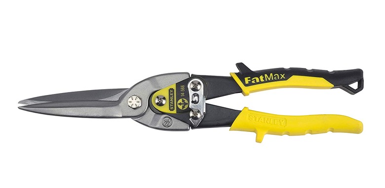 Long-cut aviation snips.