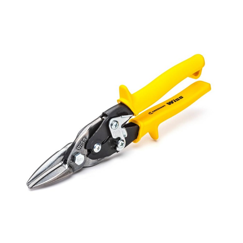 Straight-cut aviation snips.