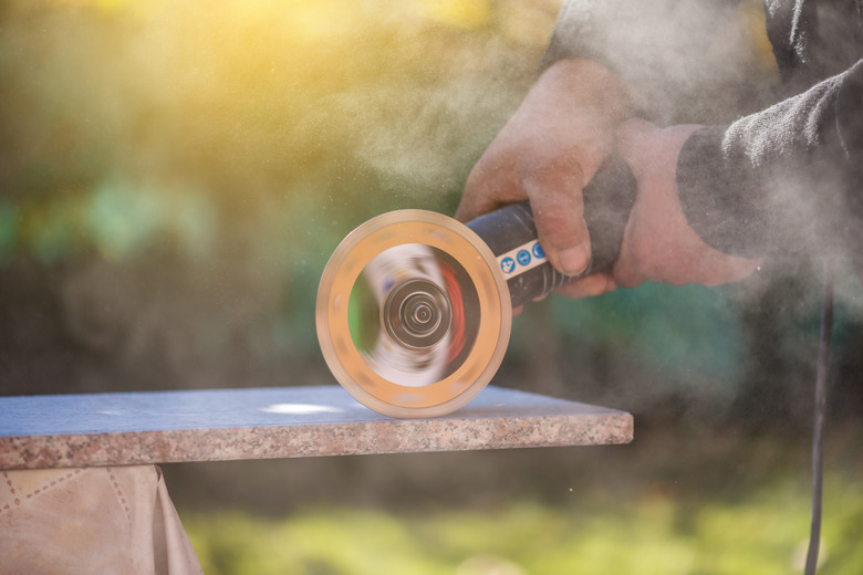 Close up of industrial tool