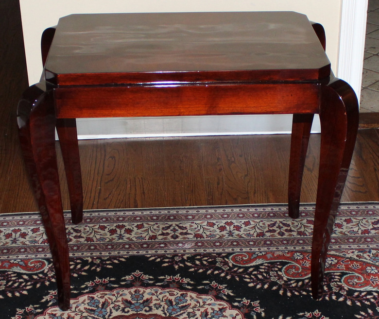 art deco side table