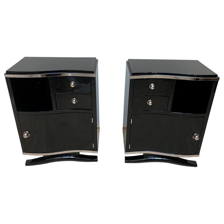 art deco nightstands