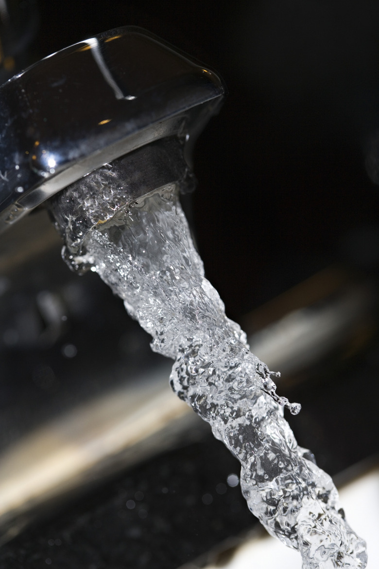 How to Fix Black Stains on Chrome Faucets Hunker