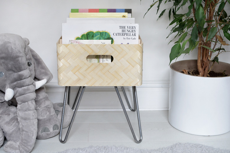 Nursery Book Bin IKEA hack