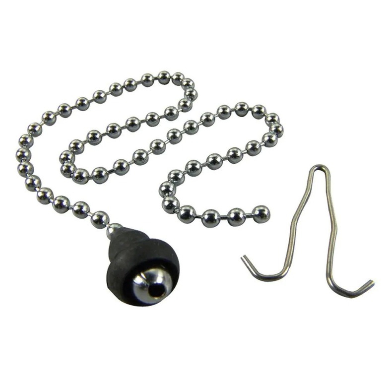 A toilet flush valve with a Y hook