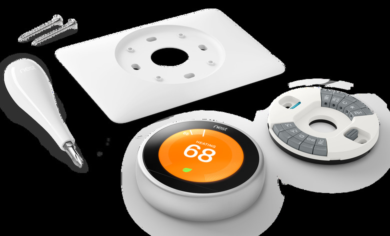 Nest thermostat kit.