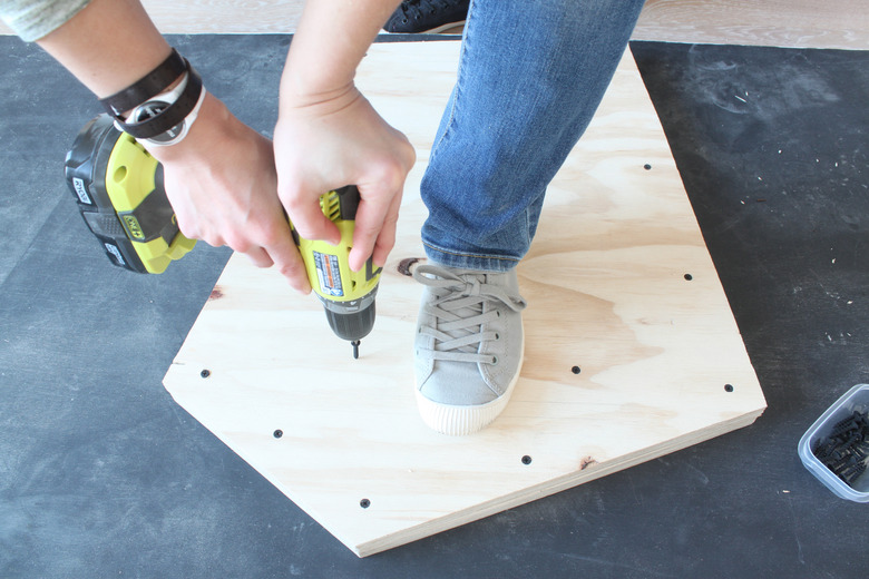 Screwing the two halves together