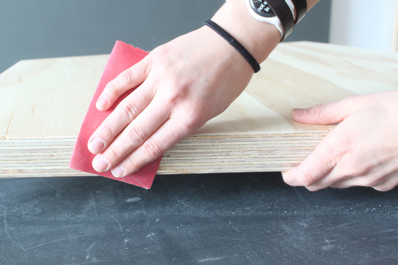 Sanding between coats