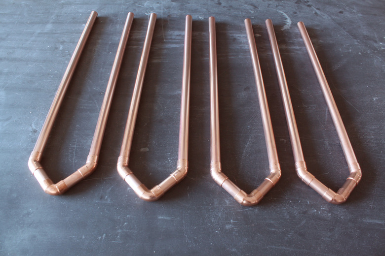 Copper legs