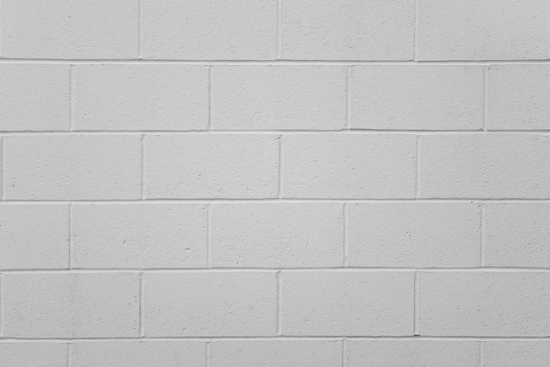 Simple Cinder Block Wall