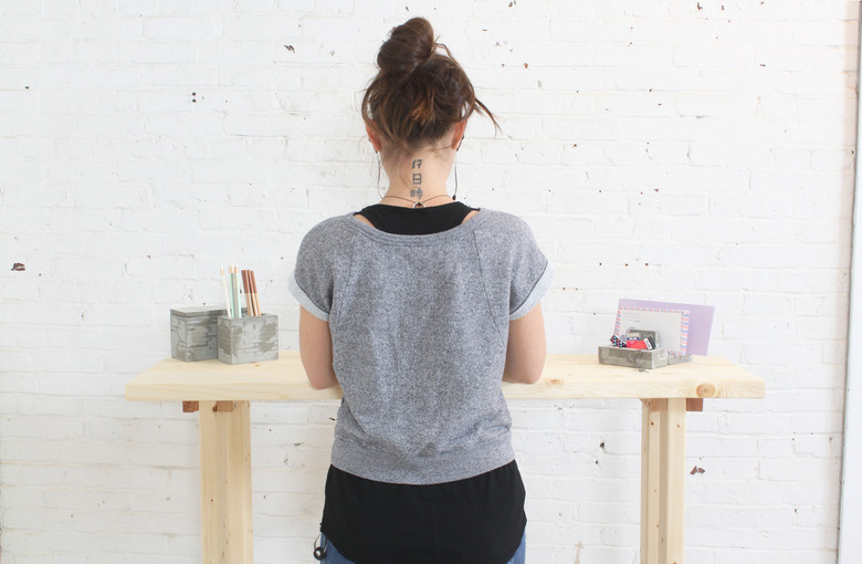 Building your own desk means tailoring it to your exact height