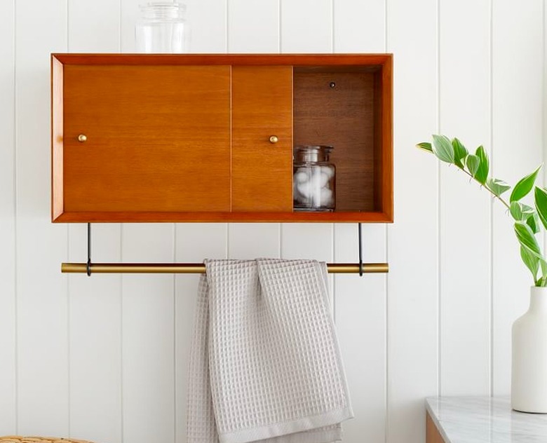 West Elm Mid-Century Bathroom Storage Cabinet