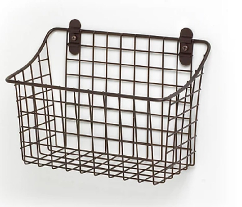 Spectrum Vintage Cabinet & Wall Mount Basket