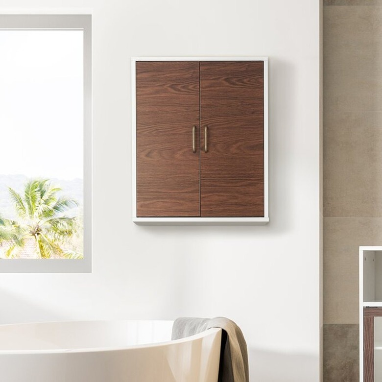 Wade Logan Alpaugh D Wall Mounted Bathroom Cabinet