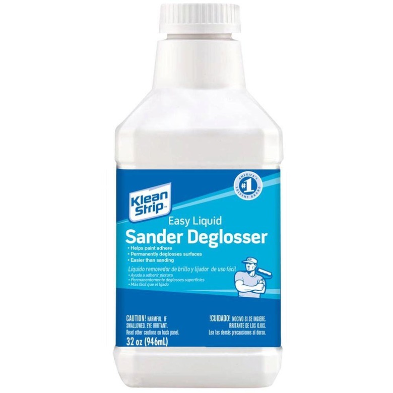 Bottle of liquid deglosser