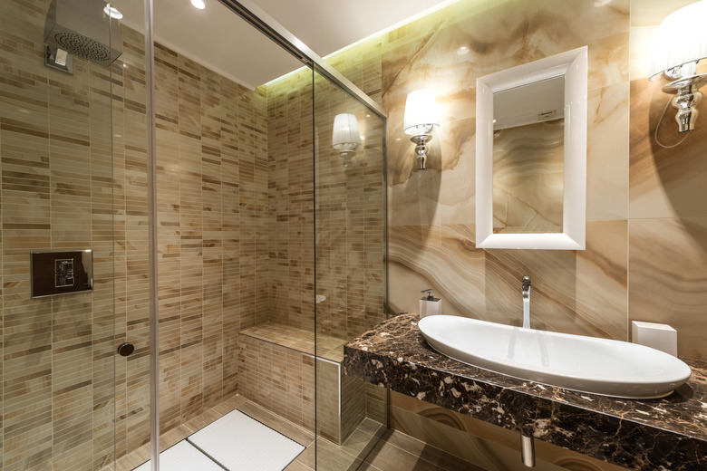 Luxury decorated bathroom