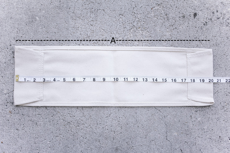 Measurement for chair back width