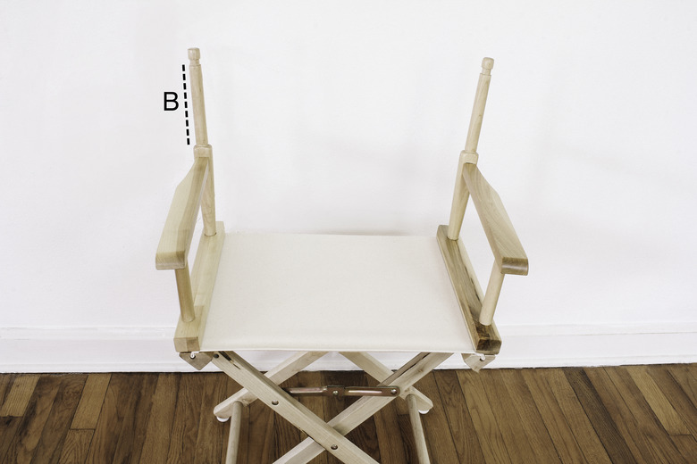 Measurement for chair back height