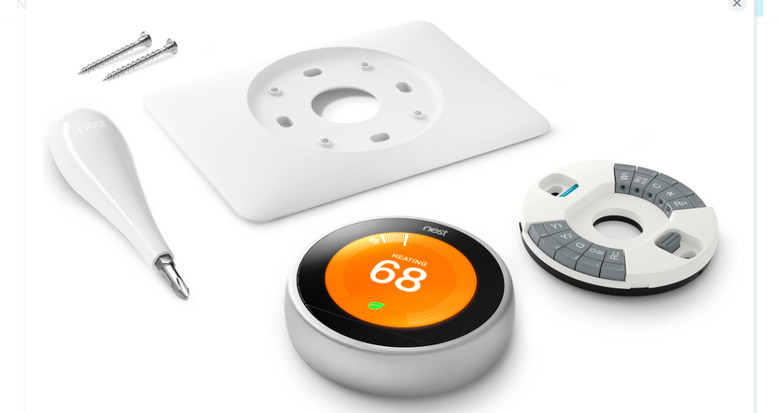 Nest thermostat kit.