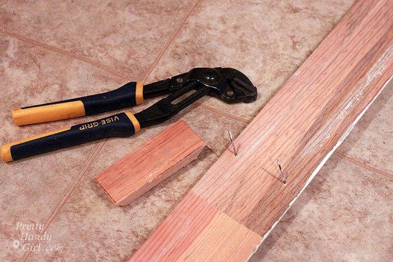 Molding and channel-lock pliers