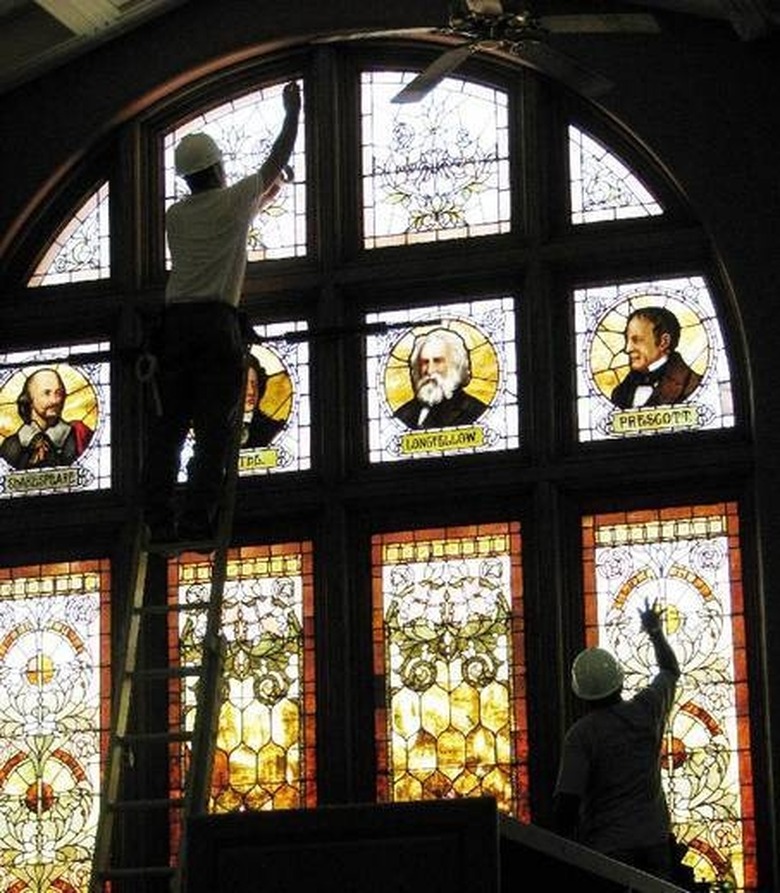How to Remove Stained Glass Paint From Windows Hunker