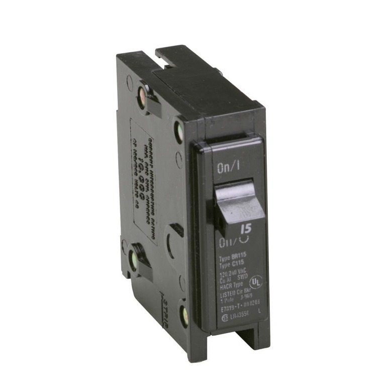 Single-pole circuit breaker.