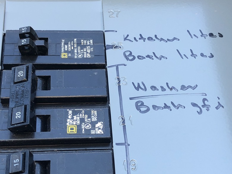 Electrical fuse box.