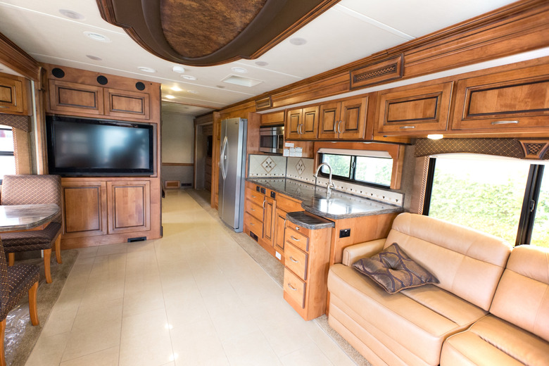 Interior of a RV